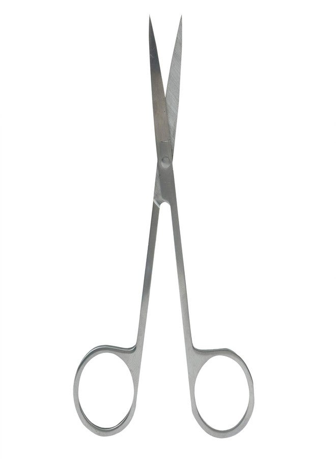 BOSCO Small Manicure All Purpose Silver Scissor for Fingernails, Moustache, Beard, Eyebrow and Toenails, Stainless Steel for Men and Women - Image 1