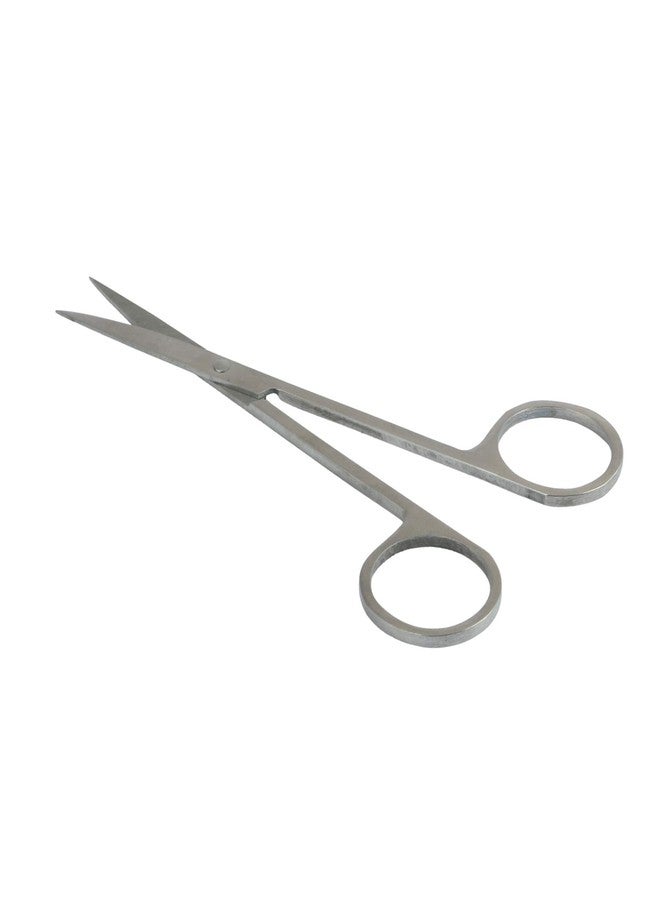 BOSCO Small Manicure All Purpose Silver Scissor for Fingernails, Moustache, Beard, Eyebrow and Toenails, Stainless Steel for Men and Women - Image 2