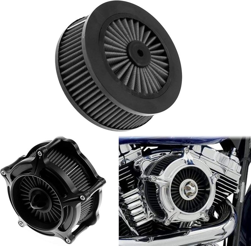 HDBUBALUS Air Cleaner Replacement Filter for Harley Motorcycles - Image 2