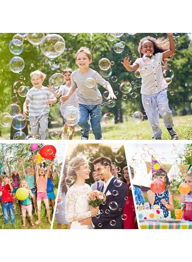 Arabest 20PCS Blow Plastic Bubbles Toy Set, Large Bubble Balloons Bubble Blowing Products Collection Kid-Friendly Bubble Blowing Toys for Kids Outside Party Birthday Gift Toddler Outdoor Toys(Random Number of Each Color) - Image 3