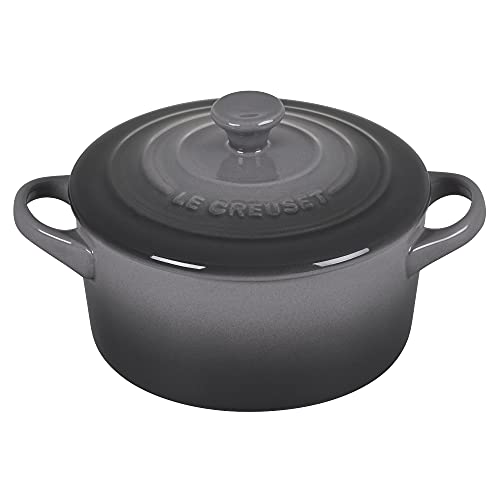 Le Creuset Le Creuset Stoneware Mini Round Cocotte 14 oz Oyster 