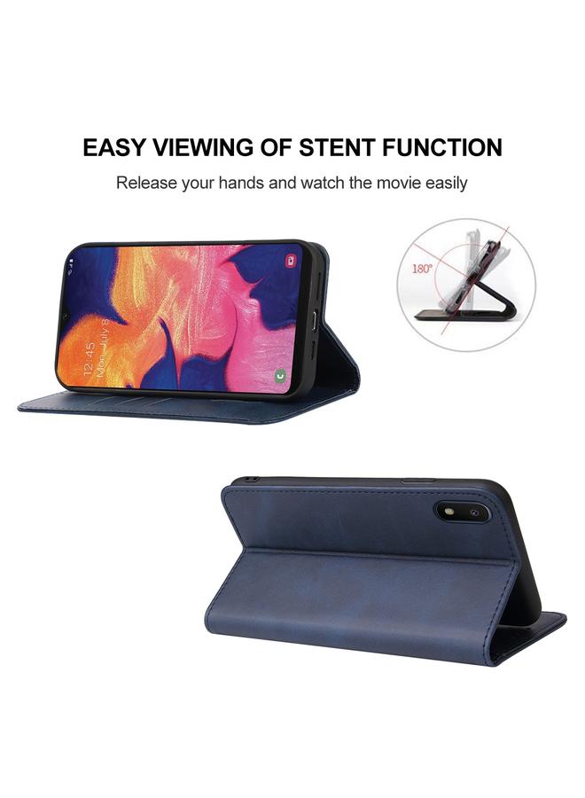 اس-توب جراب لهاتف Samsung Galaxy A10e مصنوع من الجلد بإغلاق مغناطيسي - Image 4