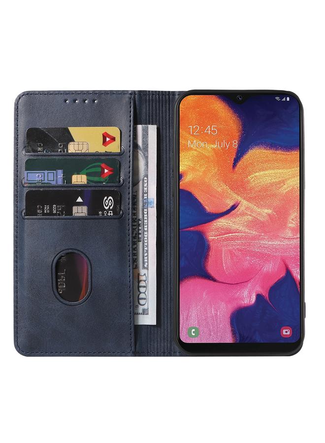 اس-توب جراب لهاتف Samsung Galaxy A10e مصنوع من الجلد بإغلاق مغناطيسي - Image 3