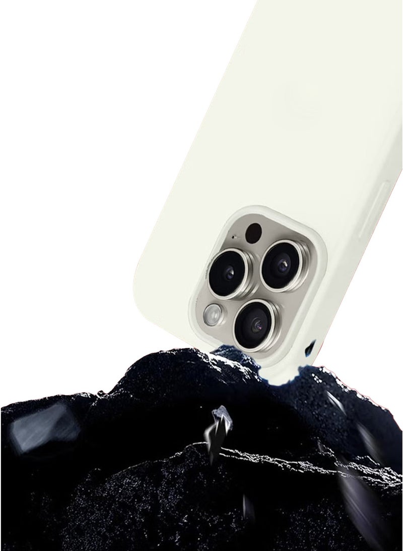 CATANES (for iPhone 16 Pro) Case, Slim Silicone Case, Full Covered Anti Scratch Shockproof Protective Cover - Image 3