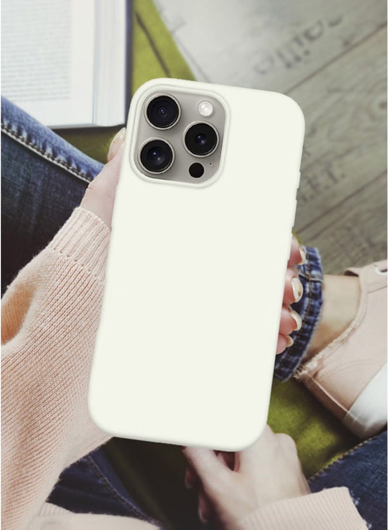 CATANES (for iPhone 16 Pro) Case, Slim Silicone Case, Full Covered Anti Scratch Shockproof Protective Cover - Image 4