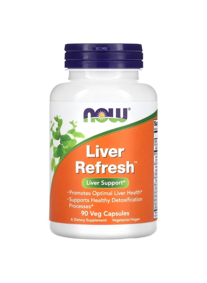 ناو ليفر ريفريش™، 90 كبسولة نباتية - Image 1