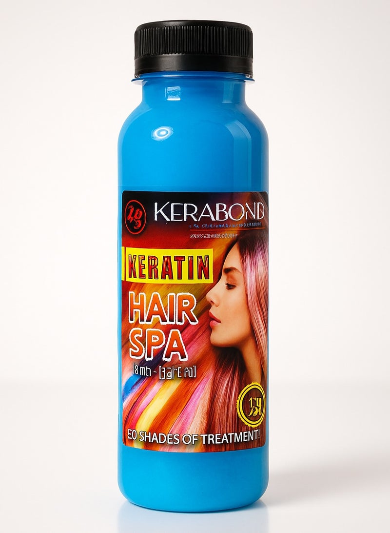 KERABOND Ultra-Ionic Keratin Hair Spa with Argan Oil 250ml for smooth frizz-free hair nourishment and repair