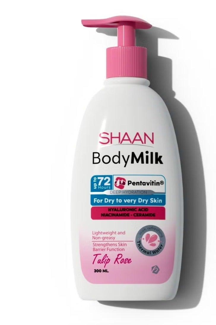 شان مرطب الجسم برائحة التوليب روز - 300مل