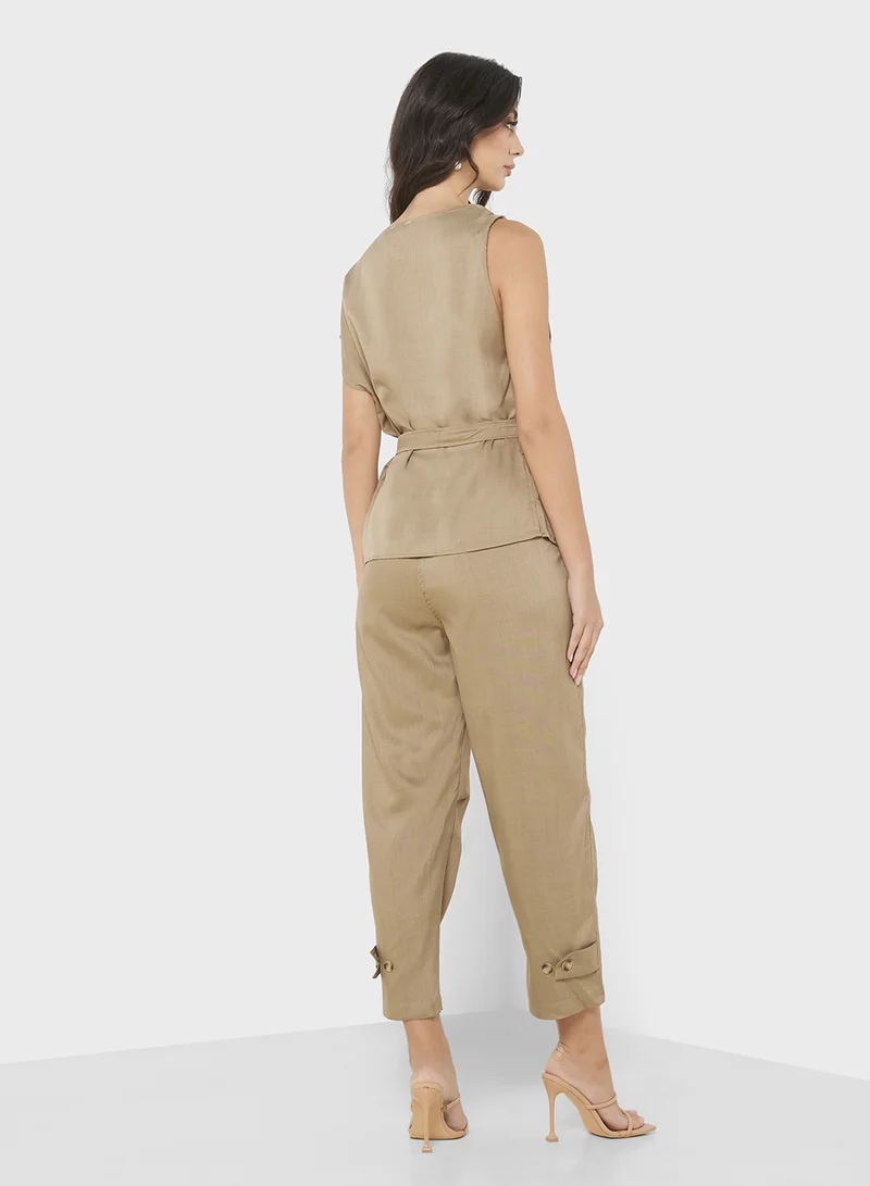 ELLA One Shoulder Top & Pant Set