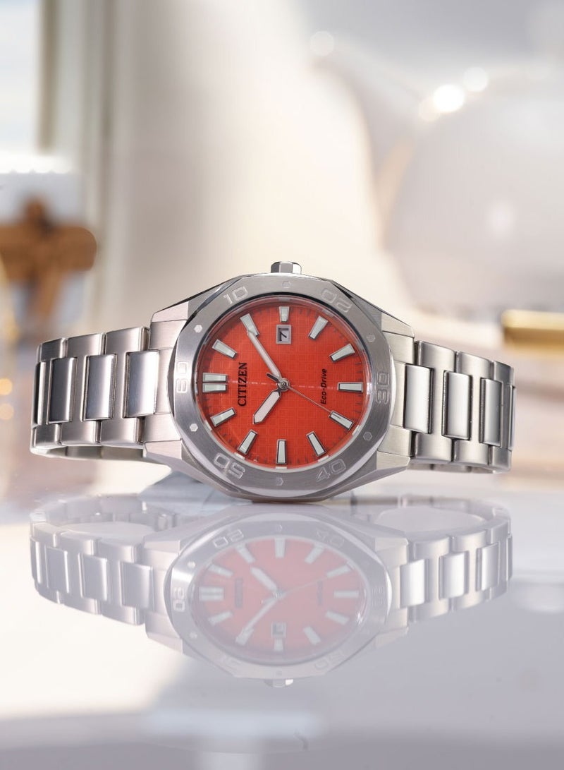 CITIZEN ساعة يد رجالية من سيتيزن بعقارب متعددة الألوان - BM7630-80Z - Image 5