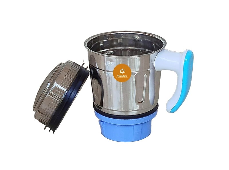 PENTASTARA SmallChutney jar Compatible with PREETHI Mixer GrinderPREETHI Steele SUPREM Mixer GrinderPREETHI Steele MAX Mixer Grinder 500ml Capacity - Image 1