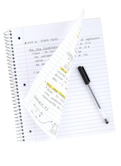 Five Star Five Star Spiral Notebook - 1 Subject, Wide Ruled, 100 Sheets, 10.5" x 8" (26.6 x 20.3 cm), Assorted Plastic Cover  - Image 4