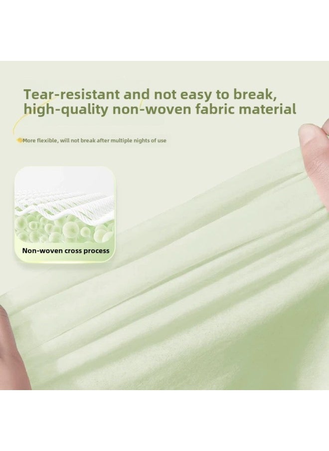 Generic Travel Disposable Sleeping Bag Hotel Dirty Winter Increase Thickened Travel Portable Suit Wash-Free One-Piece Quilt Cover-Color:Double Sleeping Bag 200*220cm (pure White)  - Image 3