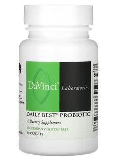 DaVinci Laboratories of Vermont Daily Best Probiotic 60 Capsules 