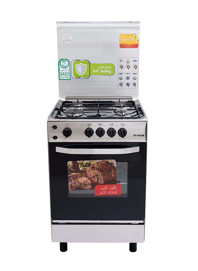 Fresh - gas oven 4 Burners 55CM stainless steel - Image 1