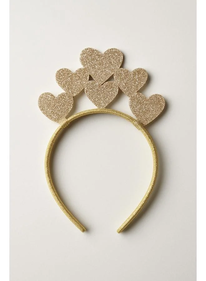 Magu Girls' Glitter Heart Princess Tiara – Party and Birthday Accessory