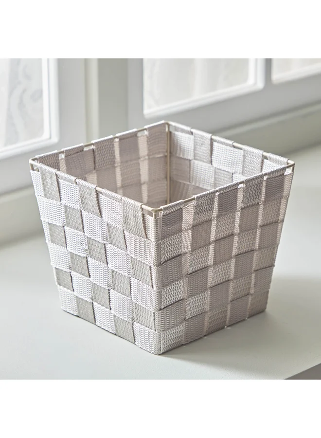 Home Box Strap Storage Basket 19 x 16 x 19 cm