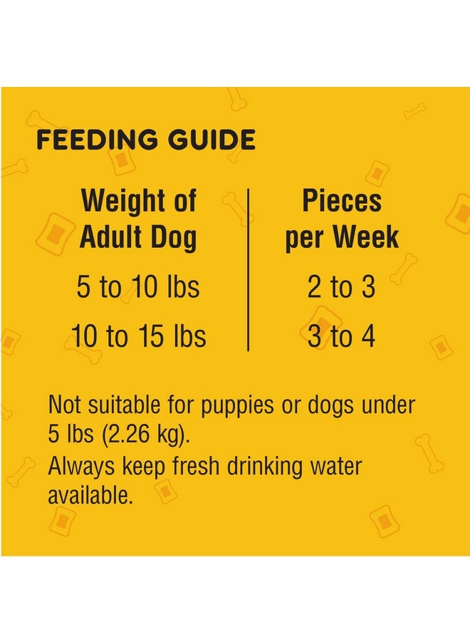 Pedigree Mini Jumbone Small Dog Treats Real Beef Flavor, 21 Oz. Pack (35 Treats)  - Image 4