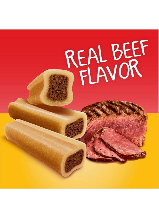 Pedigree Mini Jumbone Small Dog Treats Real Beef Flavor, 21 Oz. Pack (35 Treats)  - Image 3