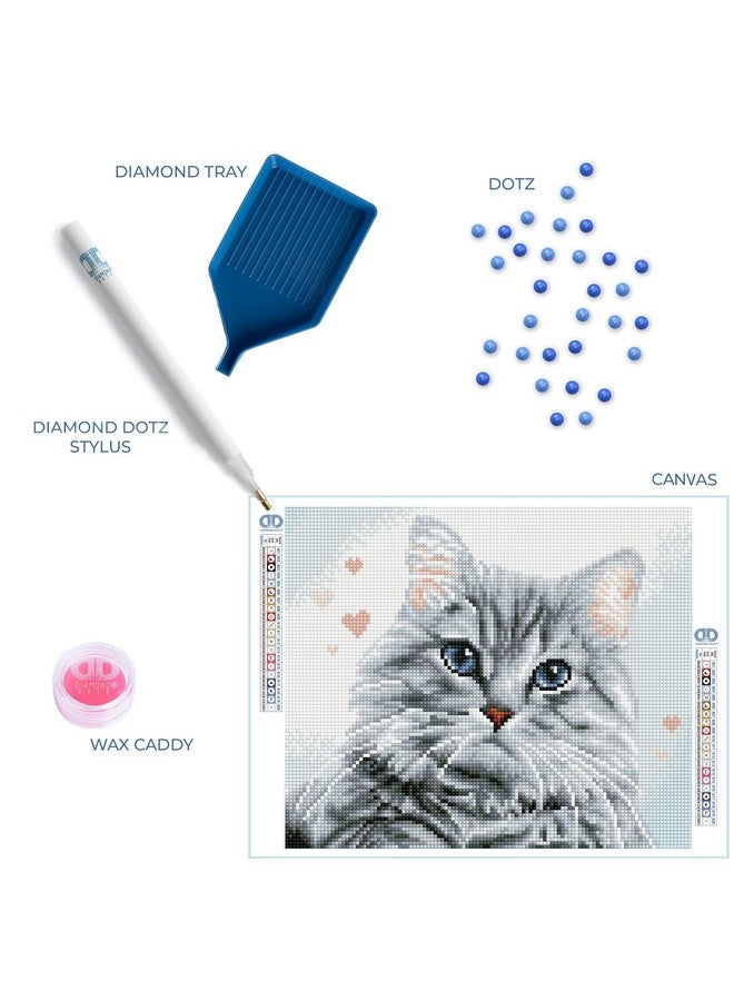 DIAMOND DOTZ Pricilla Diamond Painting Kits for Adults - Diamond Art Kits a Relaxing Creative Craft Kit with Dotz Gems 10.6x12.2 - Image 5