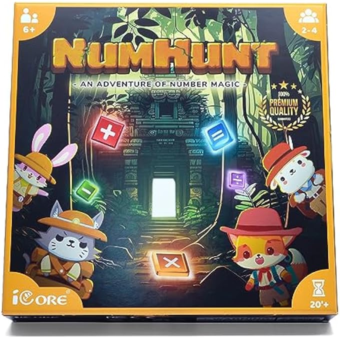 آي كور ألعاب رياضيات للأطفال 812 ألعاب طاولة متلاعبة للأطفال 812 مدرس ألعاب رياضيات الصف في الفصل الدراسي - Image 1