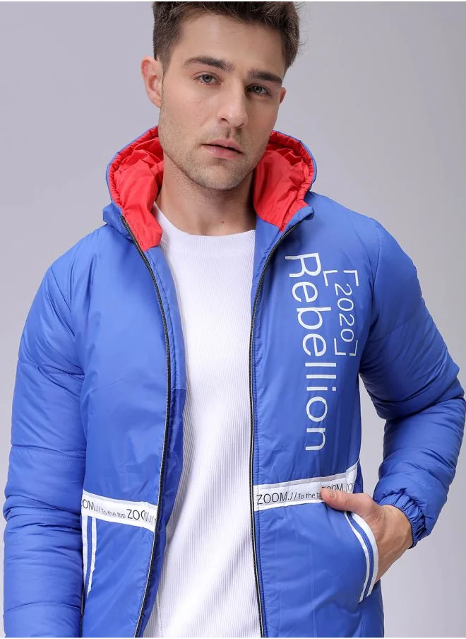 شركة المرآب الهندية Men Slim Fit Mix & Match Puffer Jackets