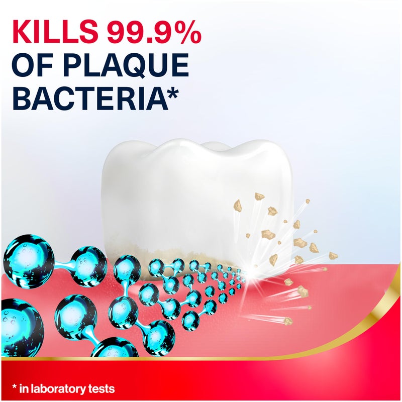 Parodontax Active Gum Health Mouthwash, Antiplaque and Antigingivitis Gum Mouthwash, Clear Mint, 16.9 Fl Oz x 3 - Image 3