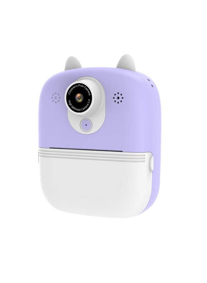 Generic Polonoid Children's Digital Camera Mini Photographable Printable Children's Camera Toy Gift-Body Color:16G High Speed Memory Card  - Image 3