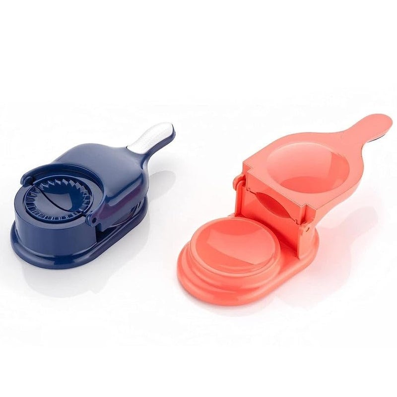 MDNDECOR Gujiya Maker Automatic 2in1 Dumpling Momo Maker Easy Press Tool for Gujiya Ghughra Samosa Multipurpose Kitchen Gadget Multi  - Image 3