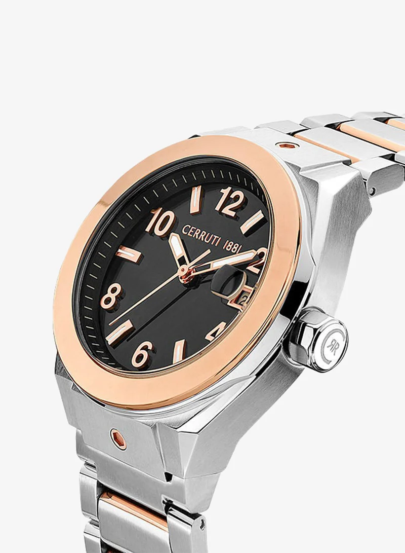 CERRUTI 1881  Ruscello 33mm Women's Quartz Watch With Rose Gold Stainless Steel Bracelet for Women | Best Price UAE