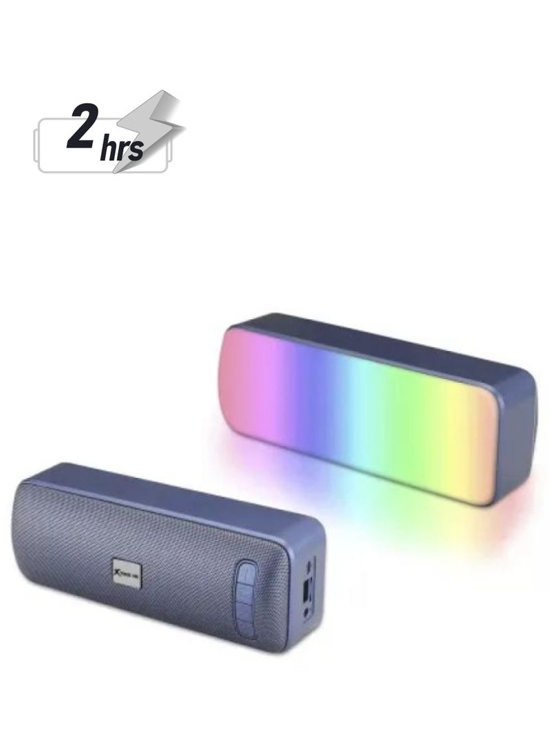 إكسترايك-مي مكبر صوت لاسلكي - أسود - ME SP-208BT - Image 1