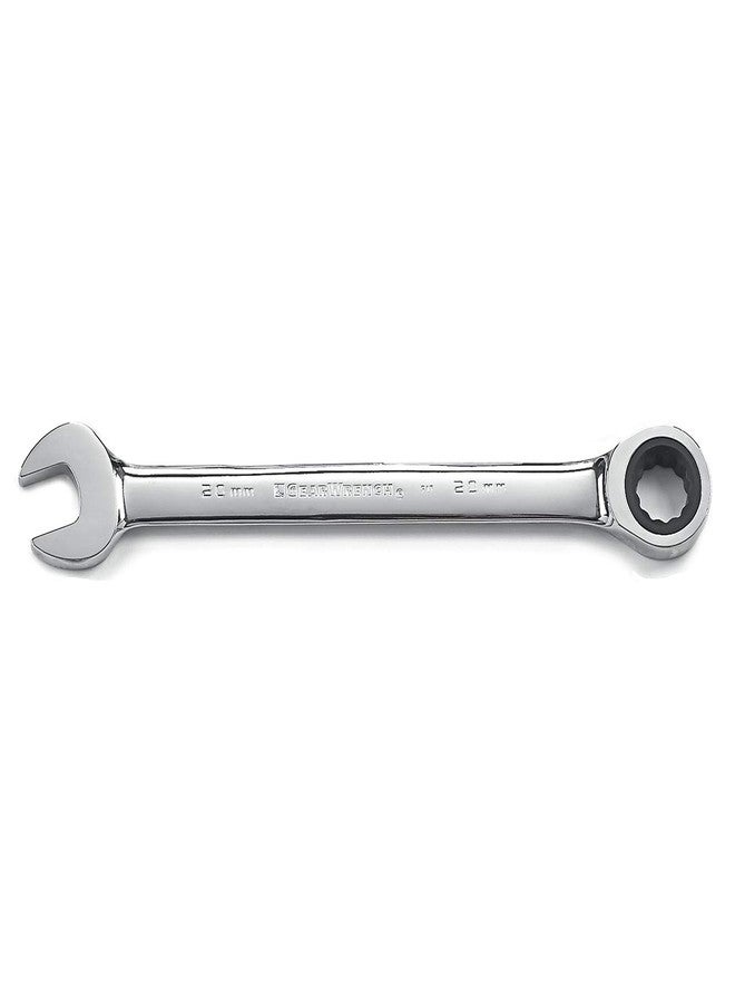 GEARWRENCH 12 Pt. Ratcheting Combination Wrench, 20mm - 9120 - Image 1
