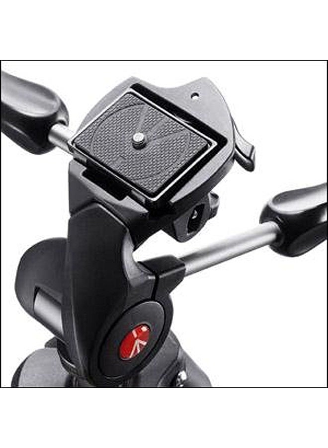 Manfrotto Compact Advanced Aluminum 5-Section Tripod Kit with 3-Way Head, Black (MKCOMPACTADV-BK) - Image 3