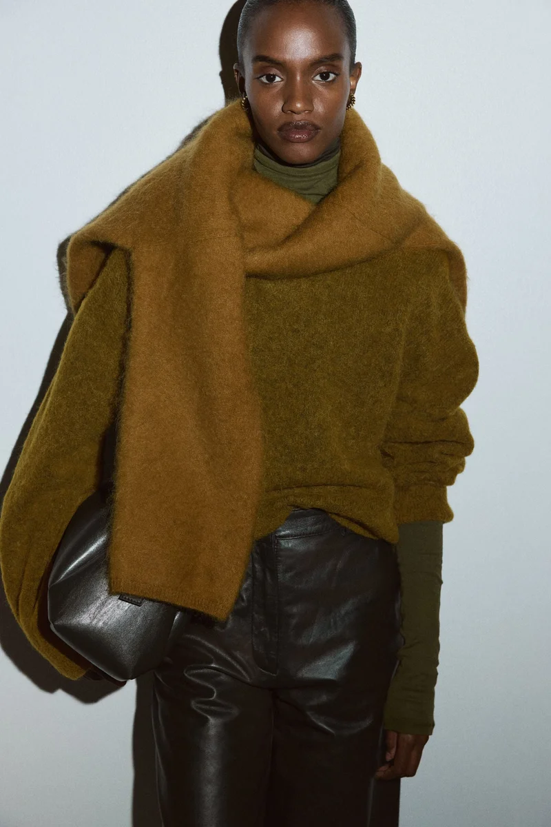 H&M Oversized alpaca-blend jumper