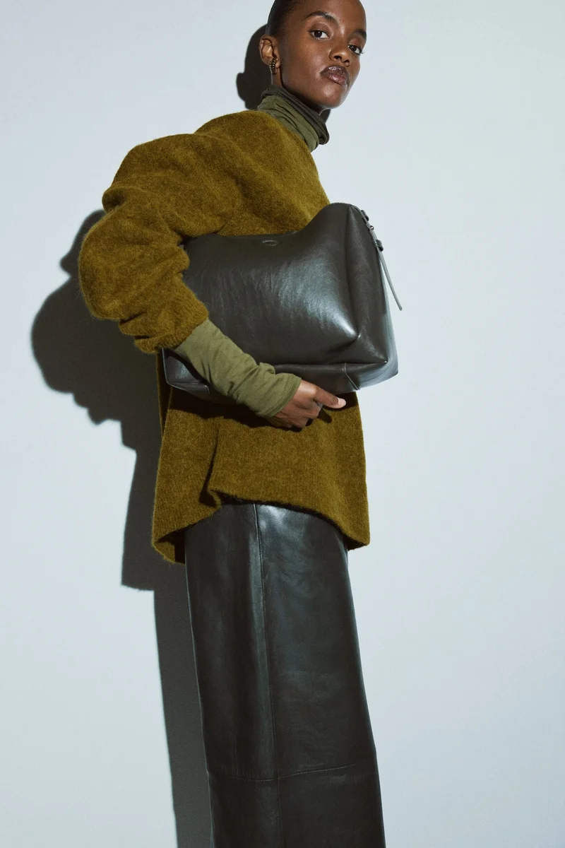 Oversized alpaca-blend jumper