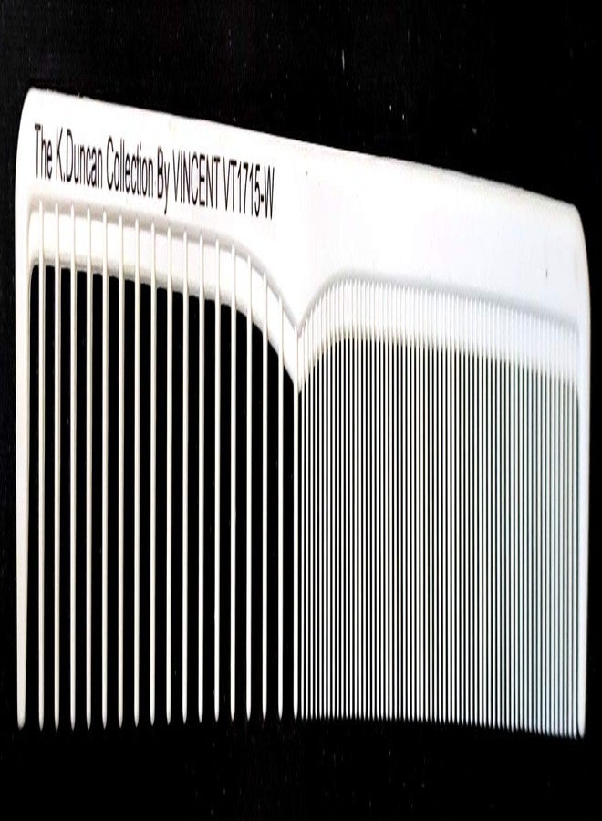 Kenny Duncan White Ceramic Comb Collection (All Purpose Styling)