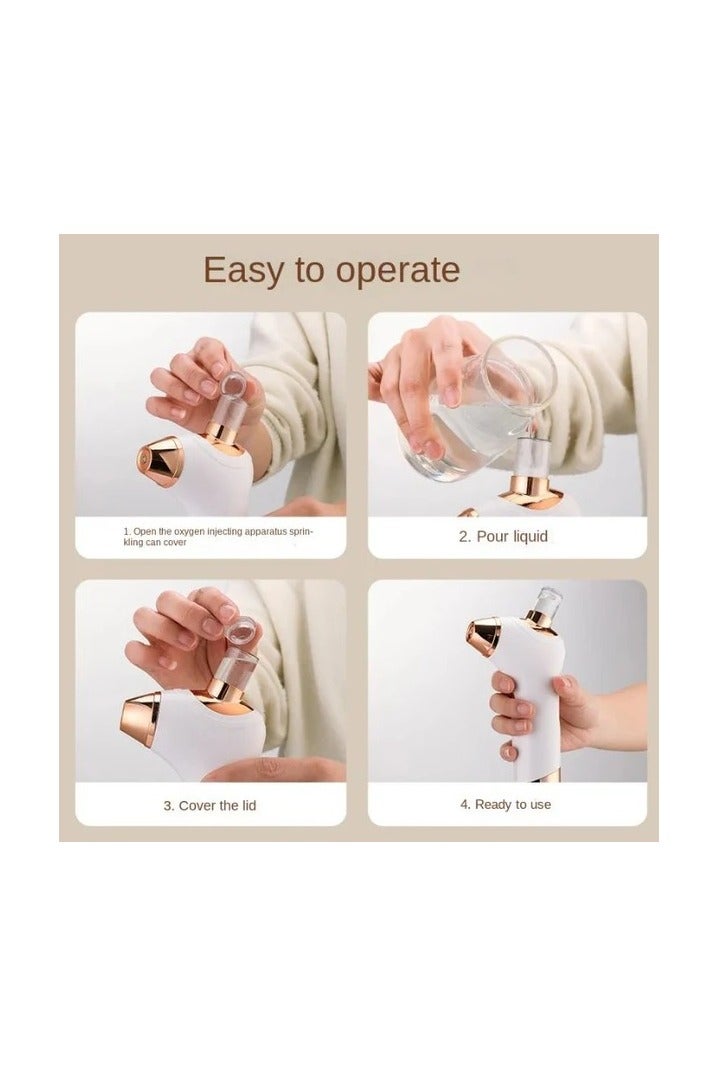 Portable Facial Steamer Nano Mist Sprayer Rechargeable Facial Air Sprayer MGE-010 - Image 5