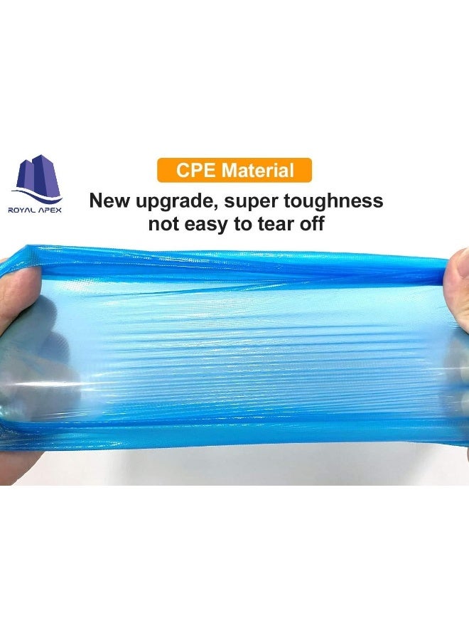 Royal Apex Disposable Shoe And Boot Covers Durable And Water Resistant Indoor Carpet Floor Protection One Size Fits Most (100 Pcs /50 Pair)  - Image 2