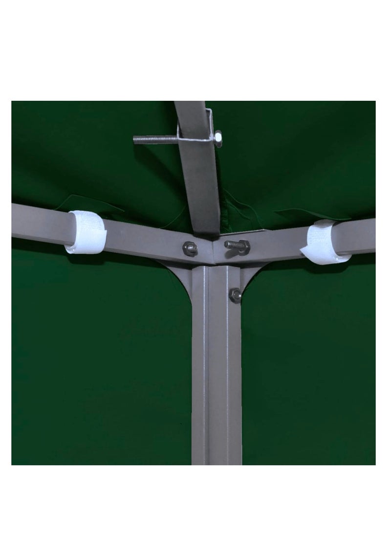 vidaxl Stylish Gazebo Cover Canopy Replacement 310 g m² Green 3 x 4 m  - Image 4