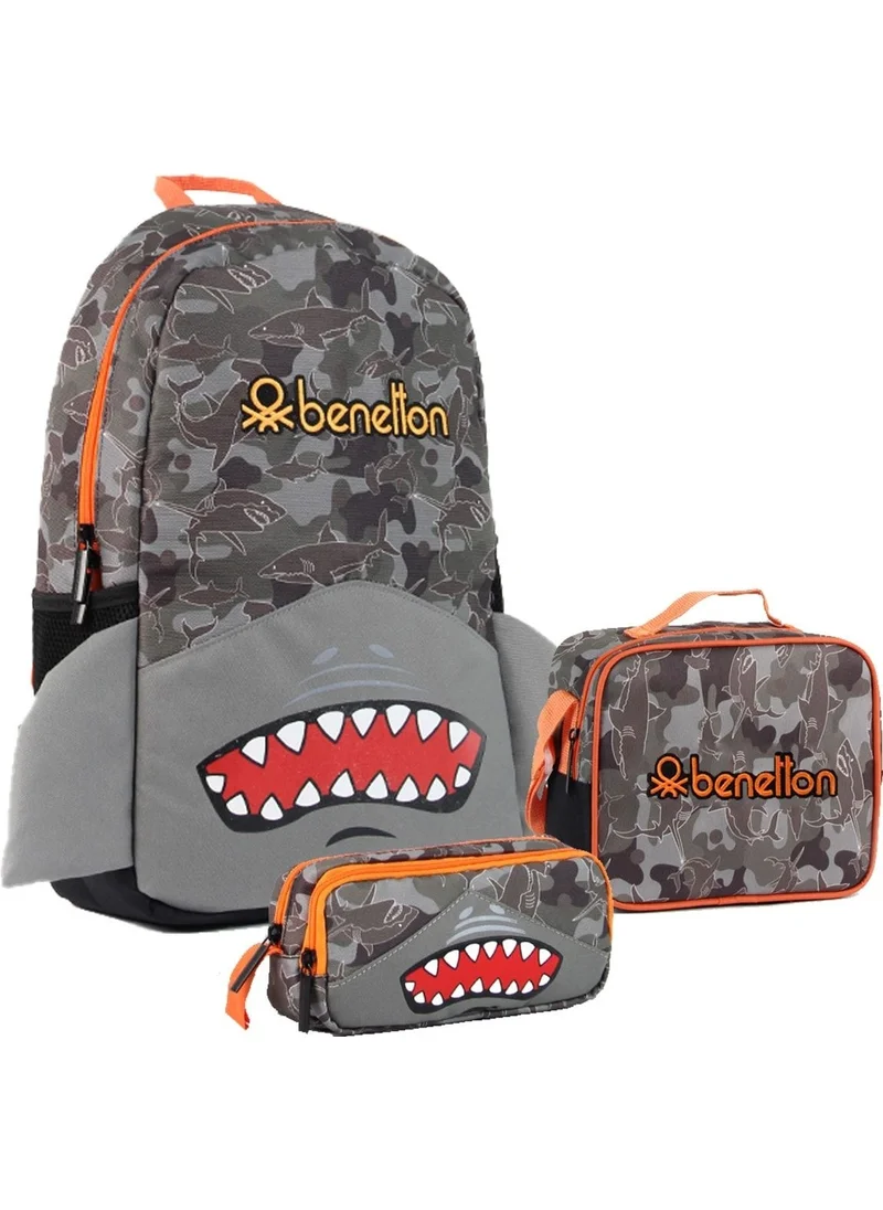 يونايتد كولورز أوف بينتيون School Backpack Set Shark