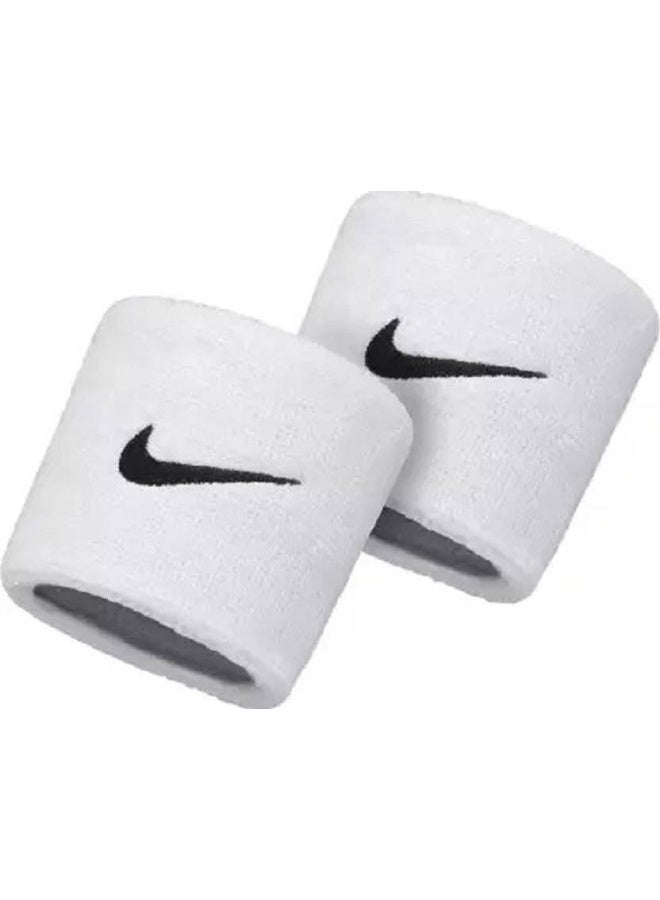 COSY Cosy SPORTS WRIST BAND , SWEAT BAND FOR SPORTS ,GYM Fitness Band  (White, Black, Pack of 4) - Image 2