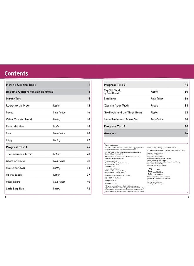 null - Year 1 Reading Comprehension Targeted Practice Workbook: Ideal for Use at Home - Image 1