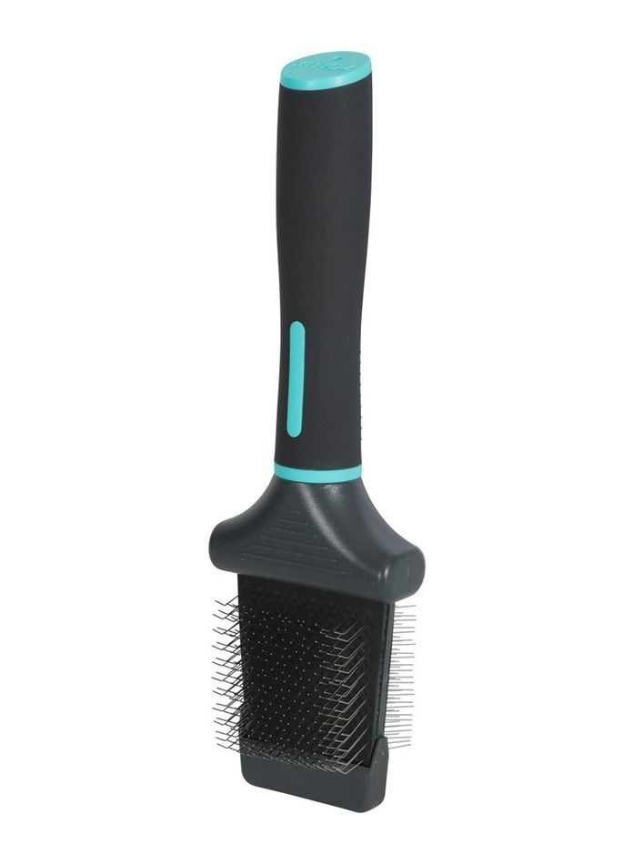 ZOLUX ANAH Slicker Double Flexible Brush For Dogs Size S - Image 2