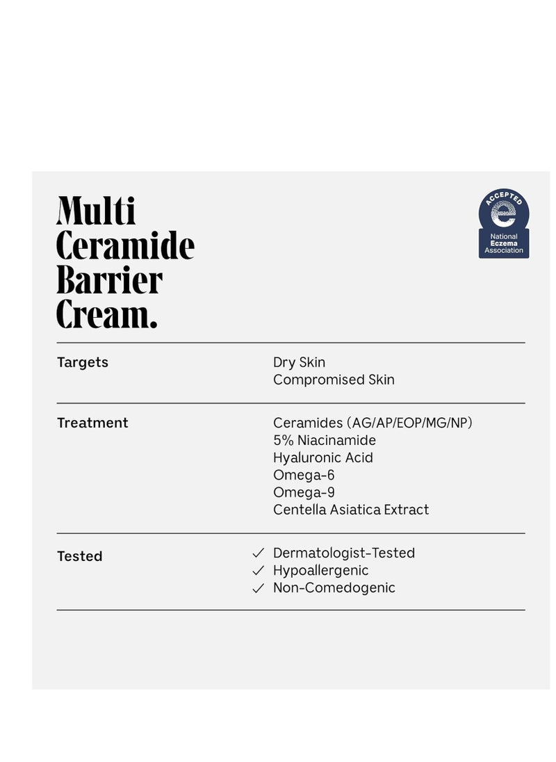 Necessaire Nécessaire The Body Cream - Rich Barrier Repair With 5% Niacinamide, 5 Essential Ceramides + Hyaluronic Acid. Fragrance-Free. Non-Comedogenic. 200 ml / 6.8 fl oz  - Image 4