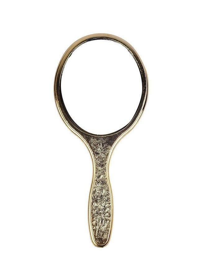 Inaaya Compact Hand Mirrors For Women Golden 20 Grams Pack Of 1  - Image 2