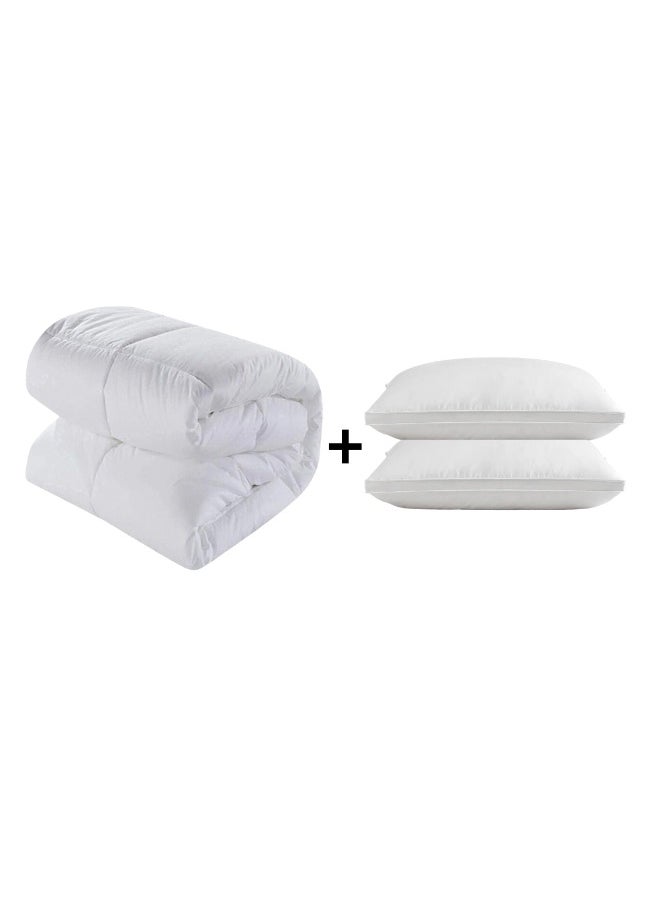 LUNA Home - Combo Deal: 1 Duvet King size 220*240cm and 2 Pillow 50*75cm. - Image 1