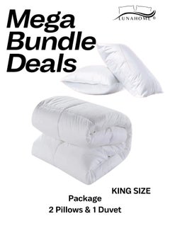 King Duvet & 2 Pillow