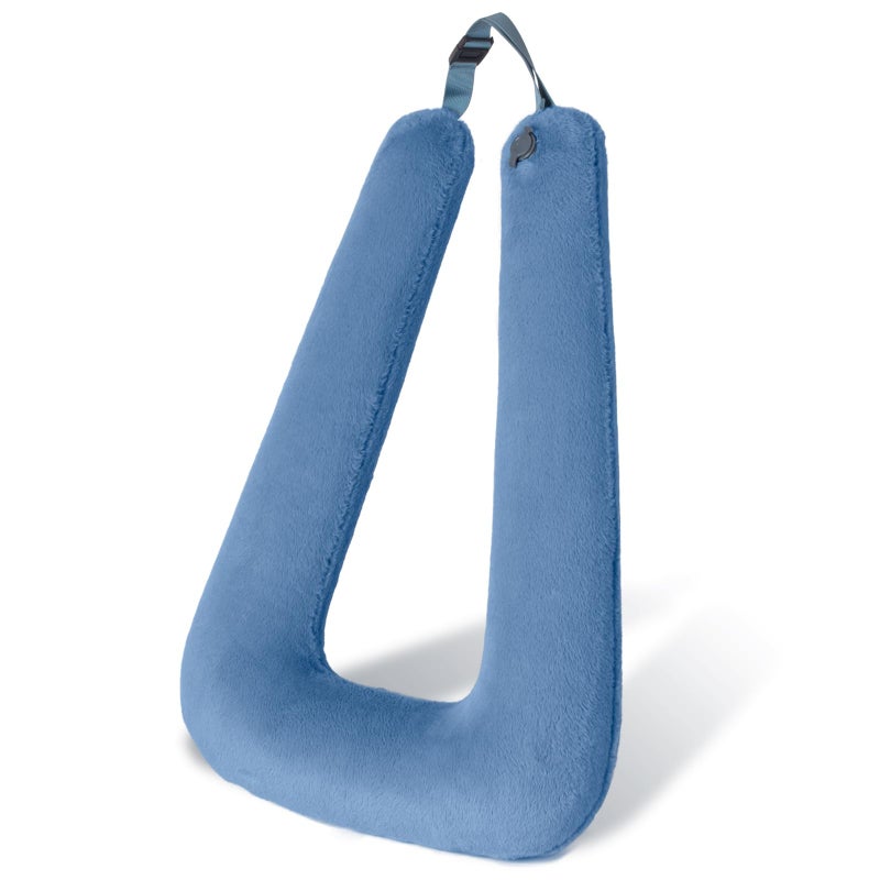 Keemall Car Pillow for Kids, Professional Kids Car Pillow for Sleeping Inflatable Carseat Travel - Safe, Reliable - Travel Pillows for Kid Adult Car Seats Blue - Image 1