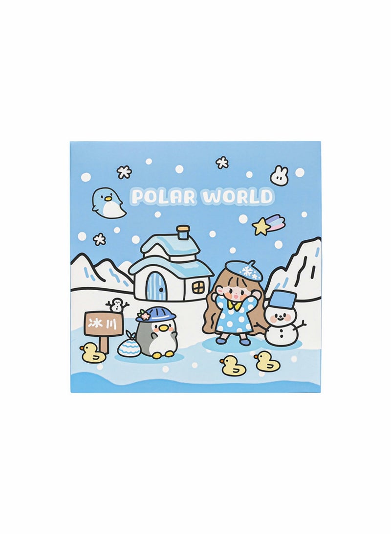 Stickers Set, KASTWAVE 800Pcs/100 Sheets Cute Colorful Vinyl Adhesive Decorative Stickers for Scrapbook, Laptop, Phone, Journal, Water Bottle Sticker for Teens Girls Kids, Gift Package - Image 5