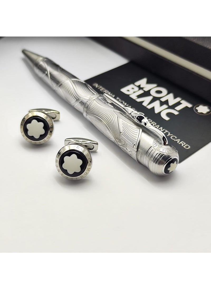 Mont Blanc Mont Blanc pen and cufflink Estelle Estelle New latest version Mont Blanc 